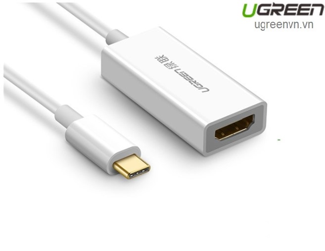 Cáp chuyển đổi USB-C to HDMI chính hãng Ugreen 40273 hỗ trợ 4k*2K cao cấp